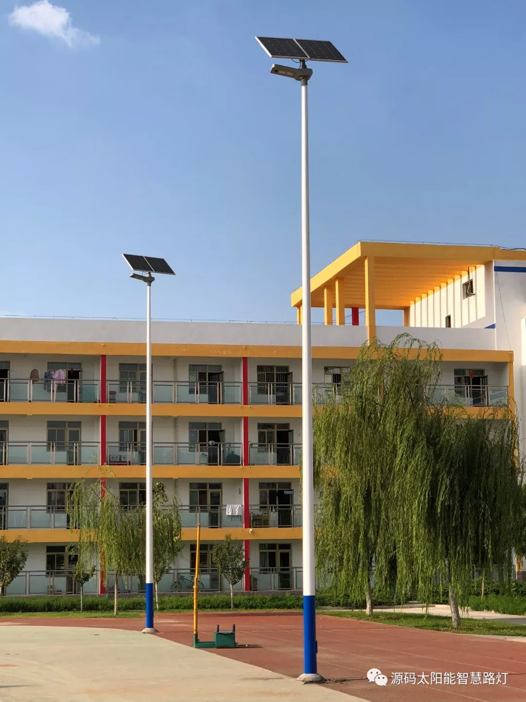 在這里，遇見更美的景——源碼太陽能路燈甘肅工程案例
